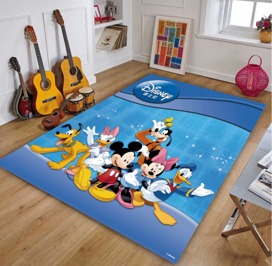 Disney Mickey Minnie Mouse 18 Area Rug Living Room And Bed Room Rug Gift Us Decor
