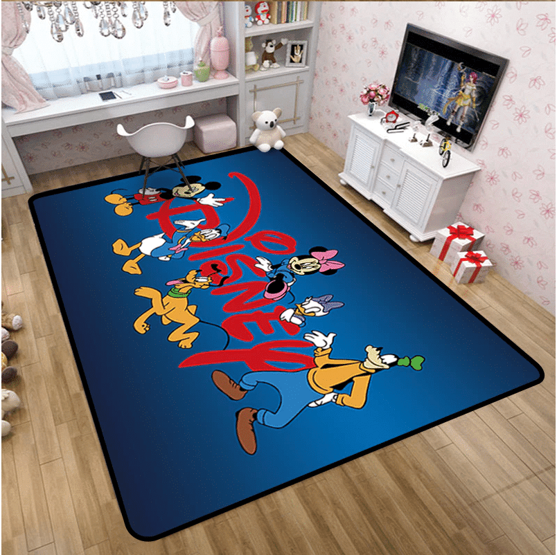 Disney Mickey Minnie Mouse 2 Area Rug Living Room And Bed Room Rug Gift Us Decor