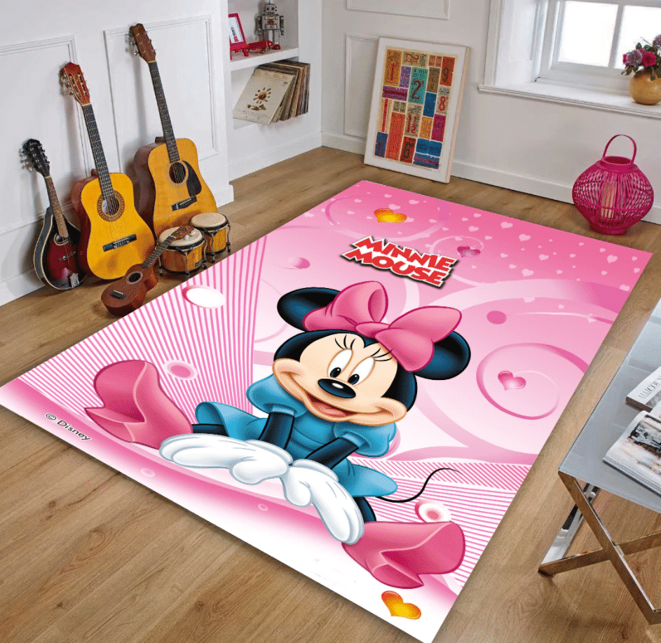 Disney Mickey Minnie Mouse 23 Area Rug Living Room And Bed Room Rug Gift Us Decor