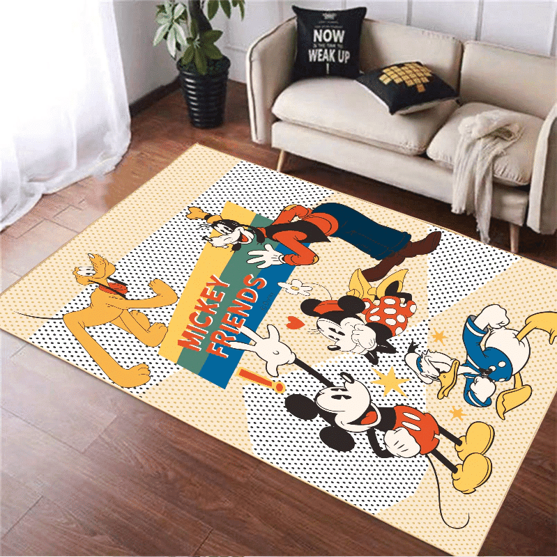 Disney Mickey Minnie Mouse 25 Area Rug Living Room And Bed Room Rug Gift Us Decor