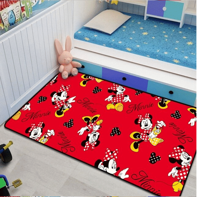 Disney Mickey Minnie Mouse 43 Area Rug Living Room And Bed Room Rug Gift Us Decor