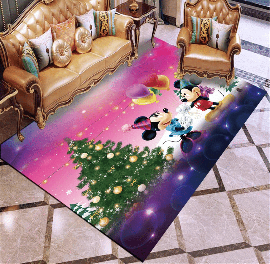 Disney Mickey Minnie Mouse 65 Area Rug Living Room And Bed Room Rug Gift Us Decor
