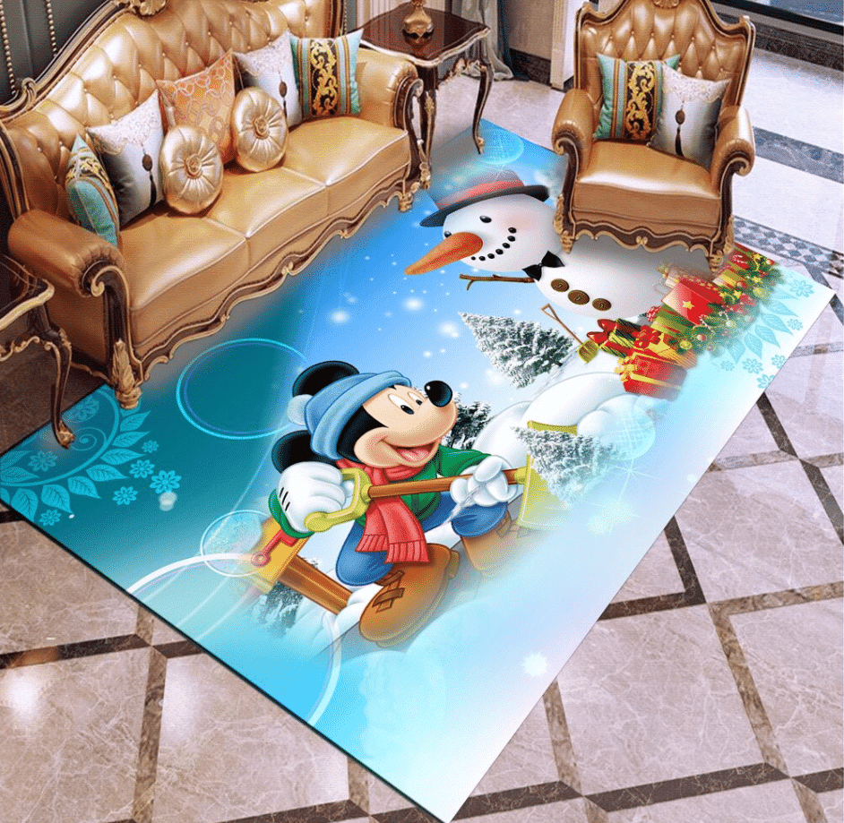 Disney Mickey Minnie Mouse 67 Area Rug Living Room And Bed Room Rug Gift Us Decor