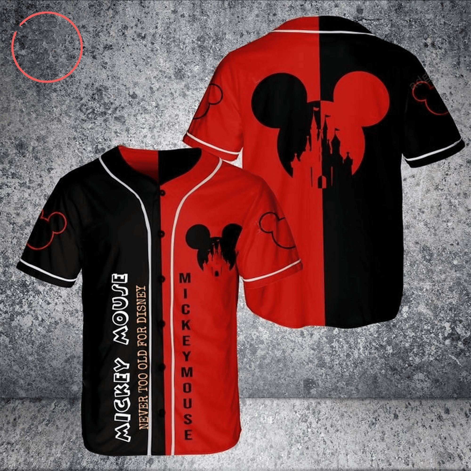 Disney Mickey Mouse Baseball Jersey H91106