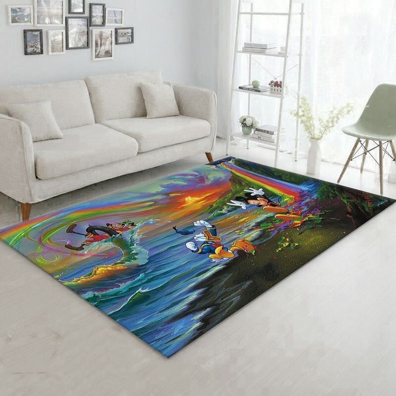 Disney Mickey Mouse III Area Rug Living Room Rug Home Decor Floor Decor