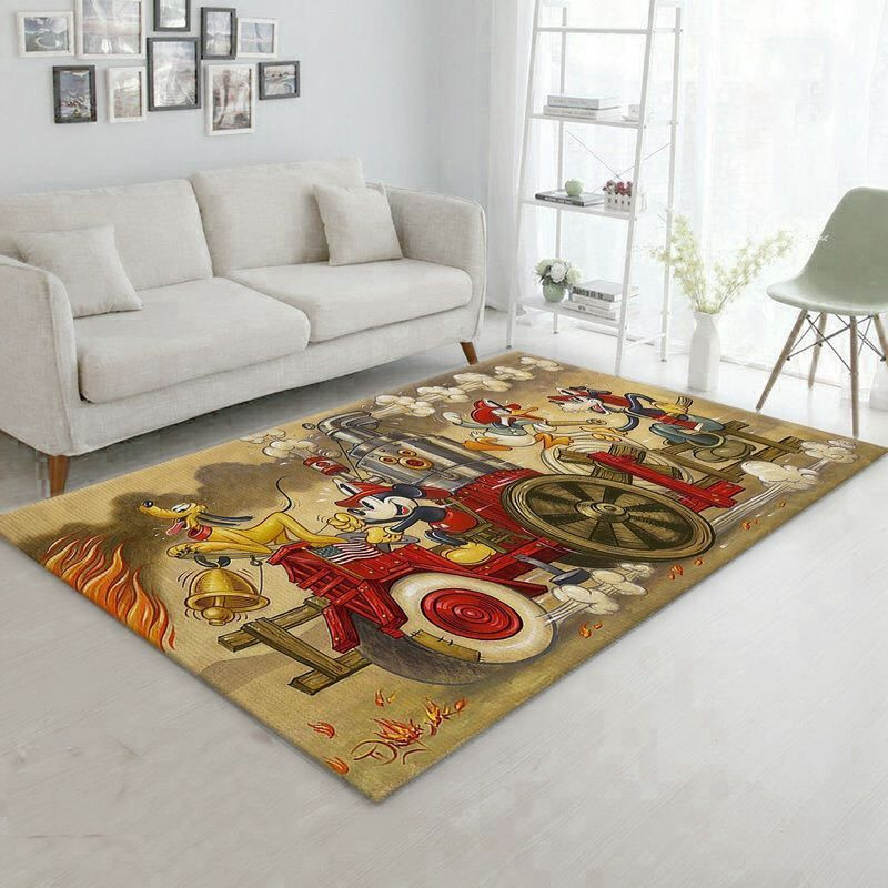 Disney Mickey Mouse XVIII Area Rug Living Room Rug Home Decor Floor Decor