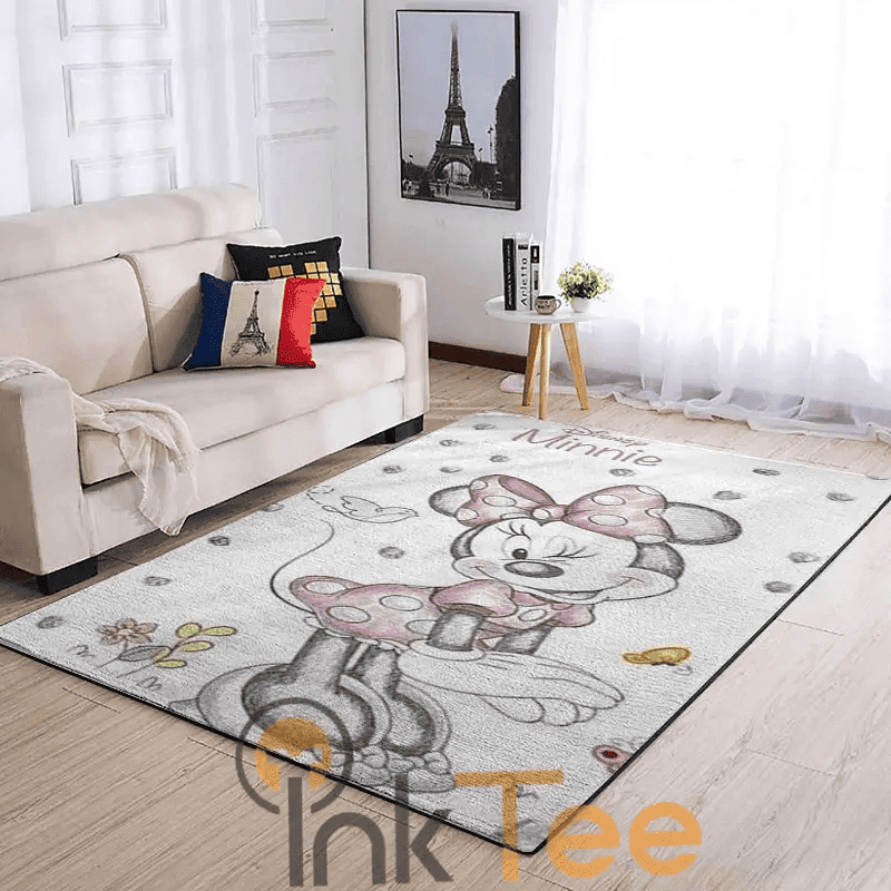 Disney Minnie Mickey Living Room Area 4112 Rug