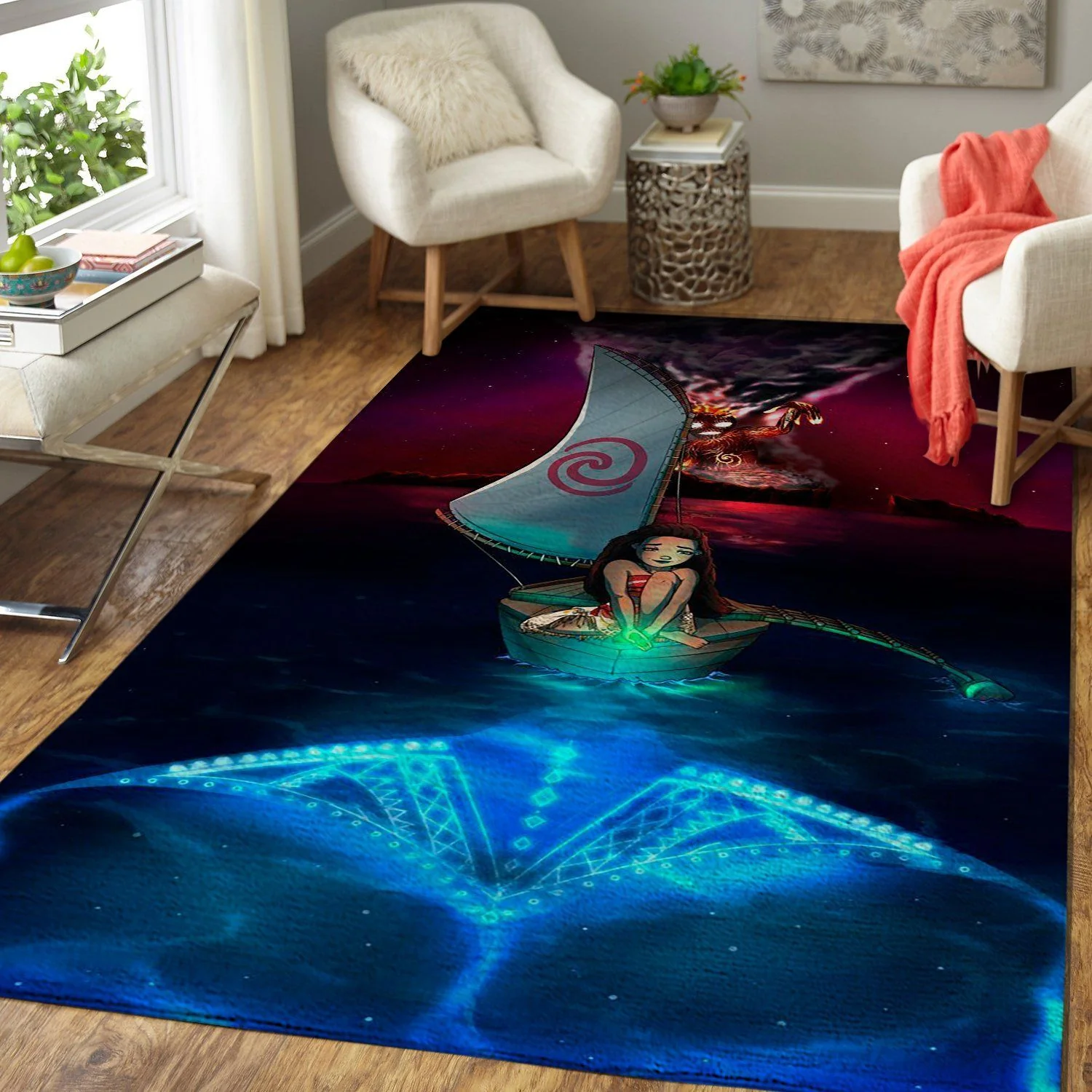 Disney Moana Area Rug Movie Floor Decor