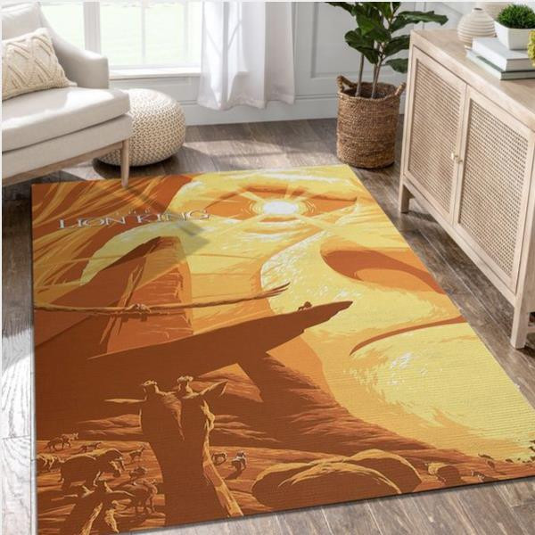 Disney Movie Fans The Lion King Area Rug Home Decor Homebeautyus Housewarming Gift Ideas