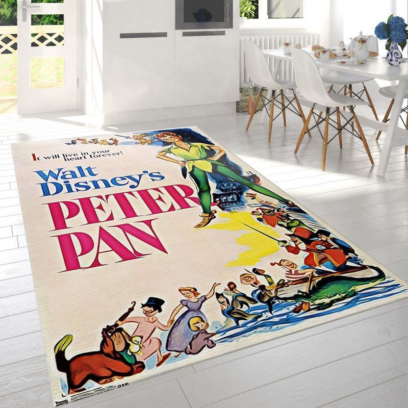 Disney Peter Pan 2 Area Rug Living Room And Bed Room Rug Gift Us Decor