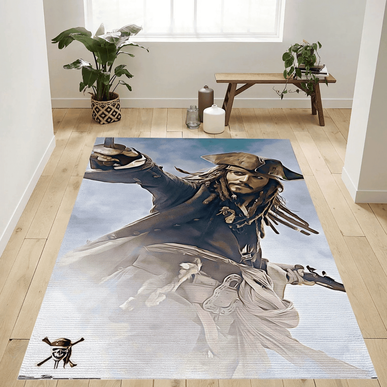Disney Pirates Of The Caribbean Rug Custom Size And Printing