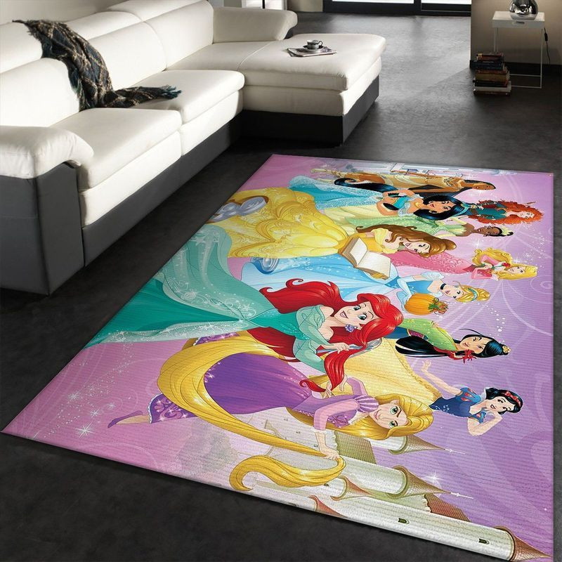 Disney Princess Area Rug Living Room Rug Home Decor Floor Decor