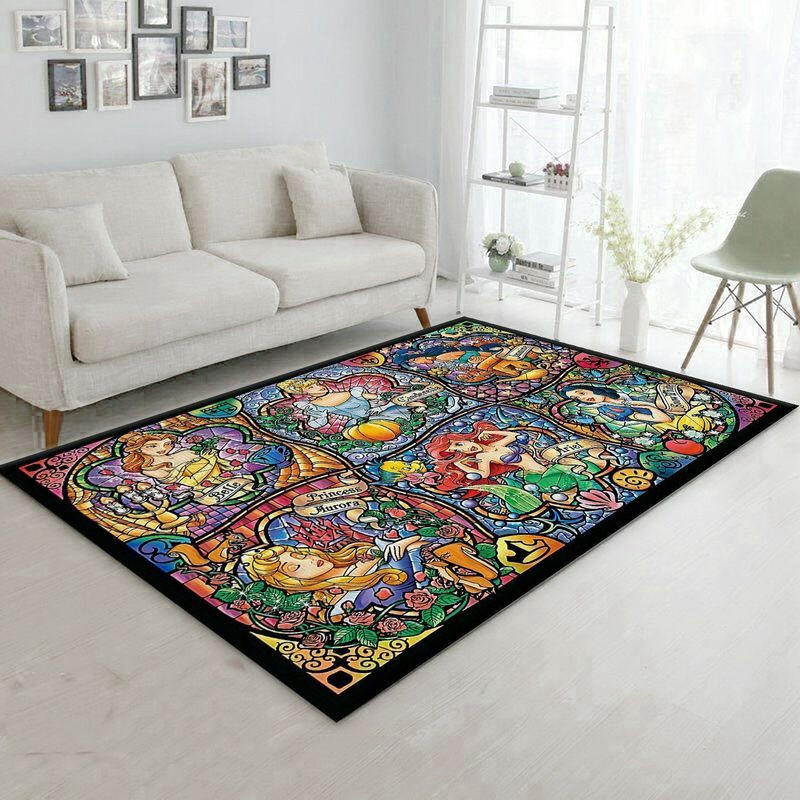 Disney Princess Area Rug Living Room Rug Home Decor Floor Decor