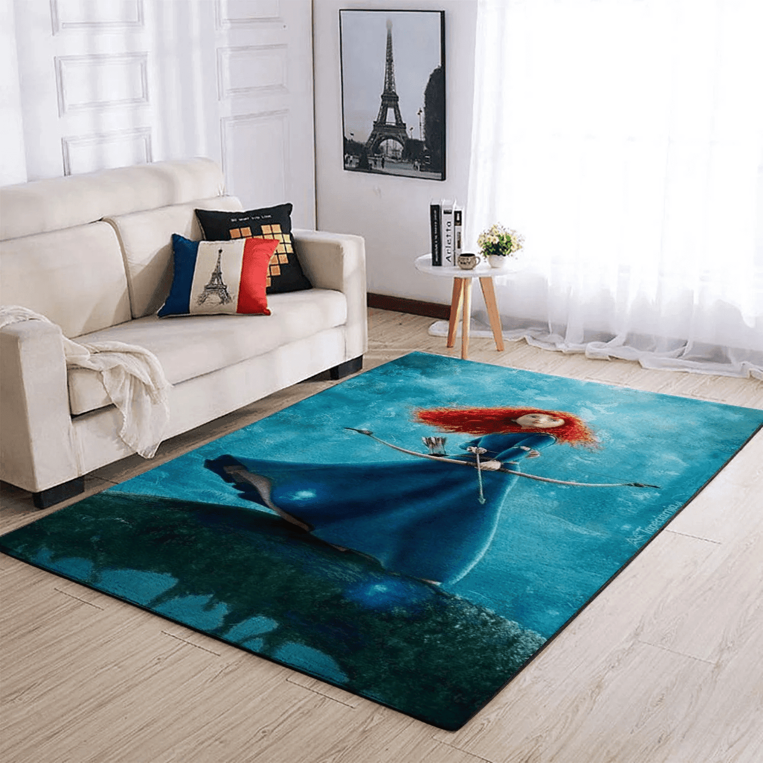 Disney Princess Area Rugs Disney Cartoons Carpet Living Room Carpet Custom Floor Decor Tangled