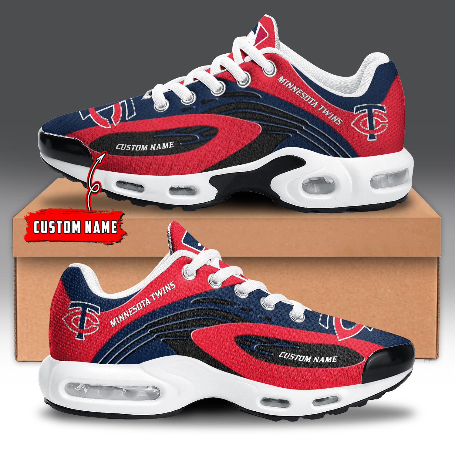 Minnesota Twins TN Shoes Sneakers For Men And Women