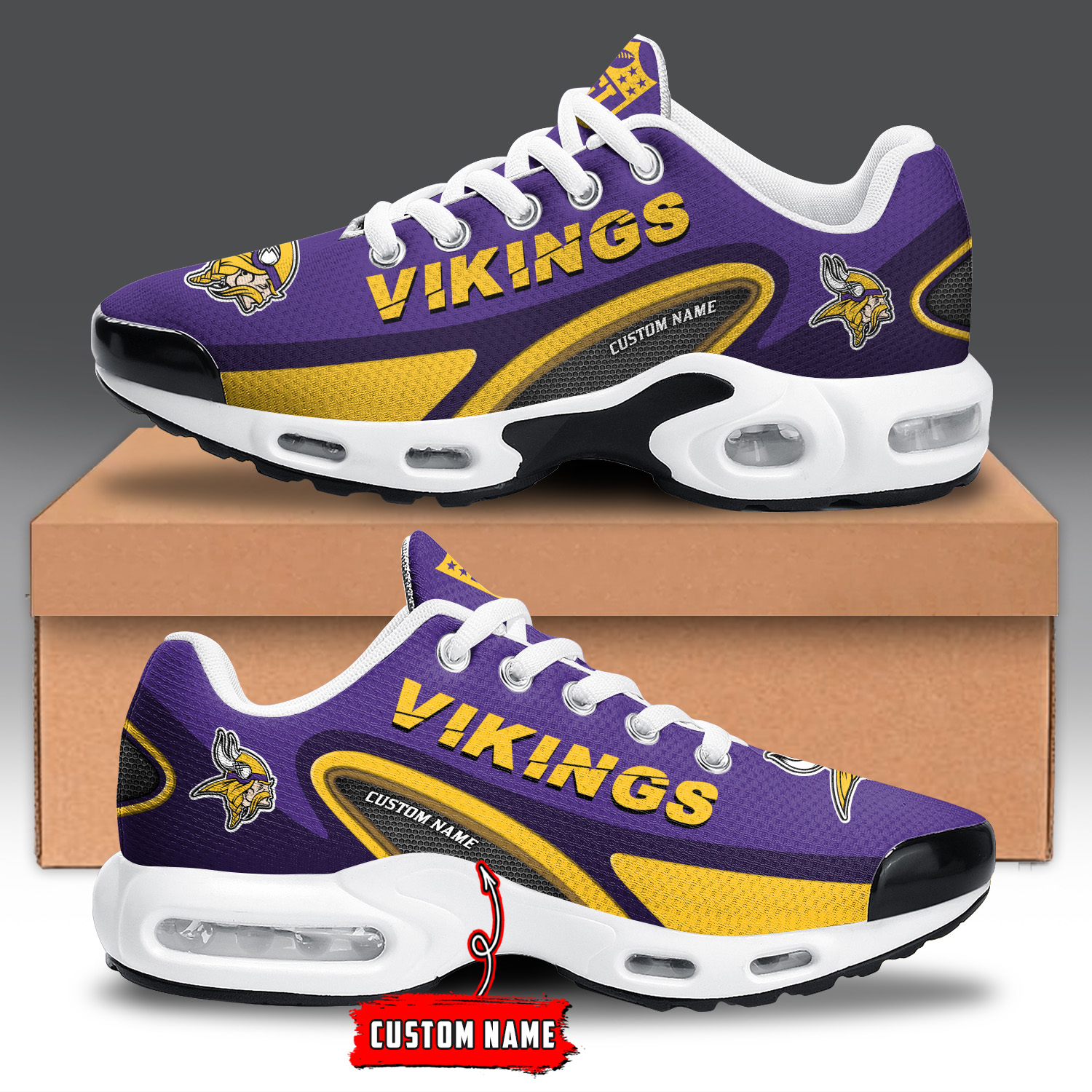 Minnesota Vikings TN Shoes Sneakers For Men And Women