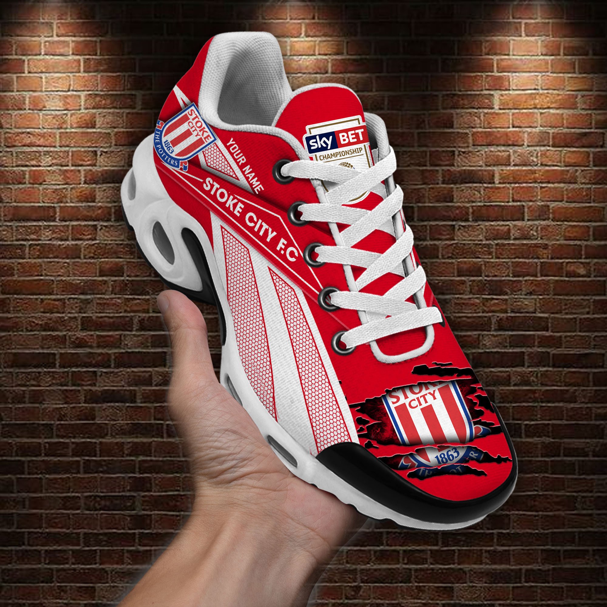 Stoke City F.C TN Shoes Sneakers For Men And Women