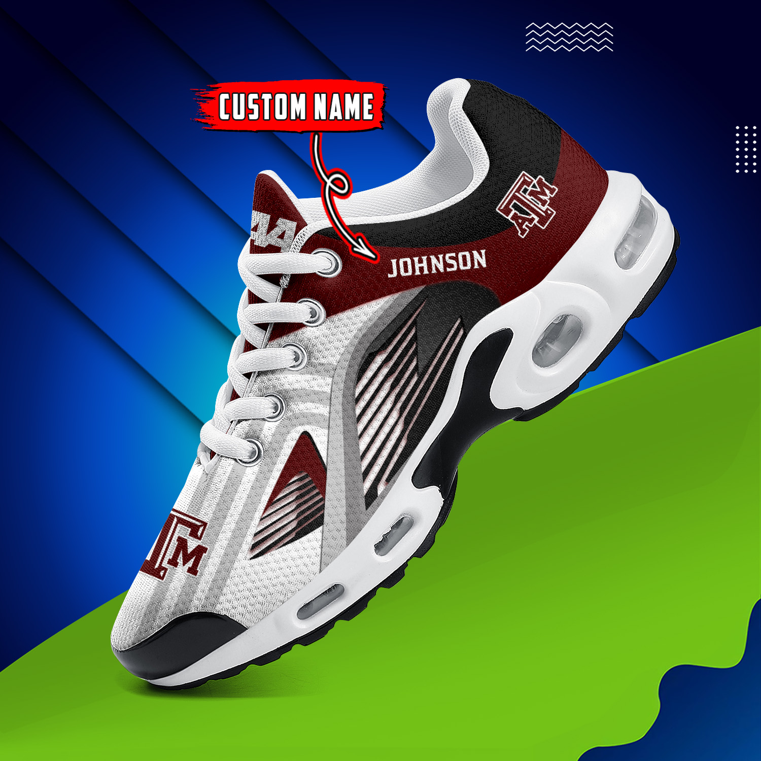 Texas A&M Aggies TN Shoes Sneakers For Men And Women